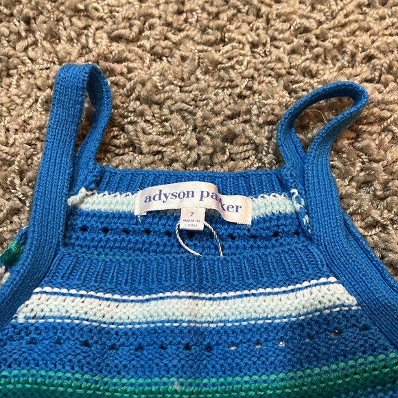 NEW Girls Sweater Tank Top (7) - Picture 3 of 6